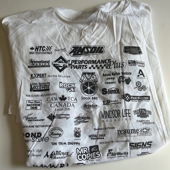 Y2K Windsor Weekend Six / Grand Bend Motorplex / Mens T-Shirt - Picture 7 of 7